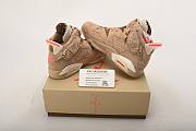 Air Jordan 6 Retro Travis Scott British Khaki  DH0690-200 - 4