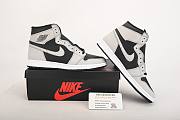 Air Jordan 1 Retro High Black White Light Smoke Grey 555088-035 - 6