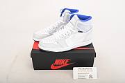 Air Jordan 1 Retro High Zoom White Racer Blue CK6637-104 - 5