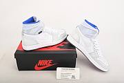 Air Jordan 1 Retro High Zoom White Racer Blue CK6637-104 - 2