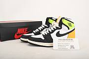 Air Jordan 1 Retro High White Black Volt University Gold 555088-118 - 1