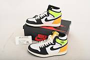 Air Jordan 1 Retro High White Black Volt University Gold 555088-118 - 6