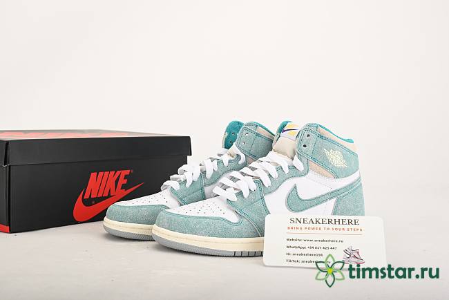 Air Jordan 1 Retro High Turbo Green 555088-311 - 1