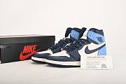 Air Jordan 1 Retro High Obsidian UNC 555088-140 - 1