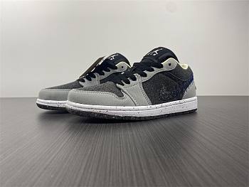 Air Jordan 1 Low Crater Black Grey DM4657-001