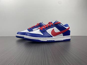 Nike Dunk Low Bright Crimson Game Royal  CW1590-104