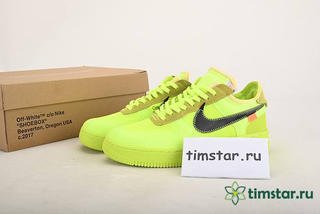 Nike Air Force 1 Low Off-White Volt AO4606-700 - 1