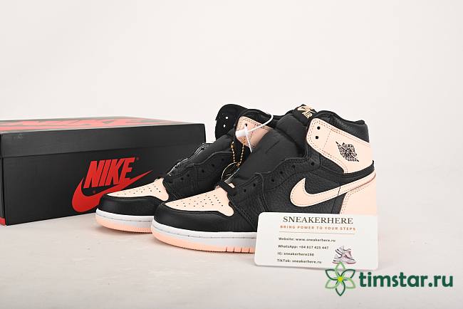 Air Jordan 1 Retro High Black Crimson Tint 555088-081  - 1