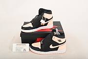 Air Jordan 1 Retro High Black Crimson Tint 555088-081  - 4