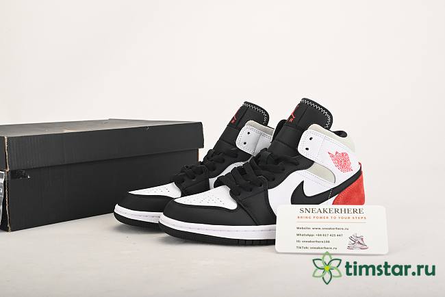 Air Jordan 1 Mid SE Union Black Toe 852542-100 - 1