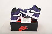 Air Jordan 1 Retro High Court Purple White 555088-500 - 4