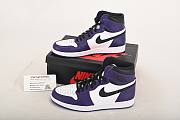 Air Jordan 1 Retro High Court Purple White 555088-500 - 5