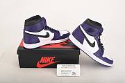 Air Jordan 1 Retro High Court Purple White 555088-500 - 6