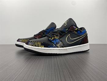 Air Jordan 1 Low Multicolor Snakeskin (W) (2020) CW5580-001