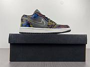 Air Jordan 1 Low Multicolor Snakeskin (W) (2020) CW5580-001 - 3