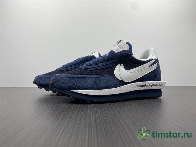 Nike LD Waffle SF sacai Fragment Blue Void DH2684-400 - 1