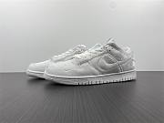 Nike Dunk Low Dover Street Market “Triple White” DH2686-100 - 1