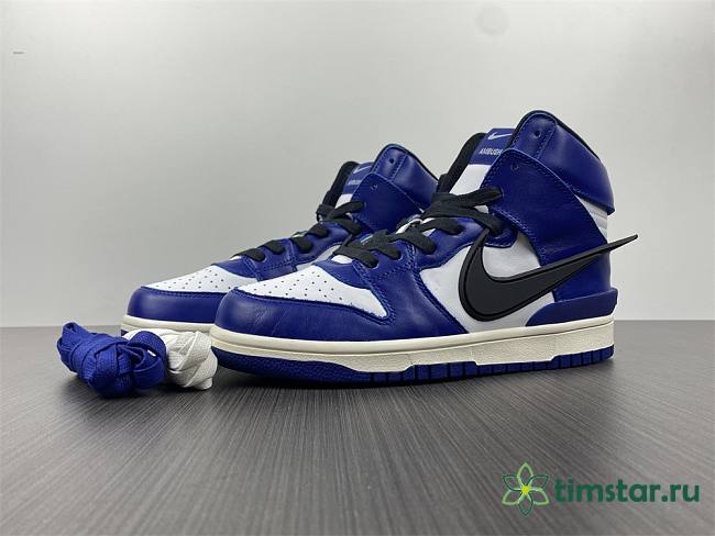 Nike Dunk High AMBUSH Deep Royal CU7544-400 - 1