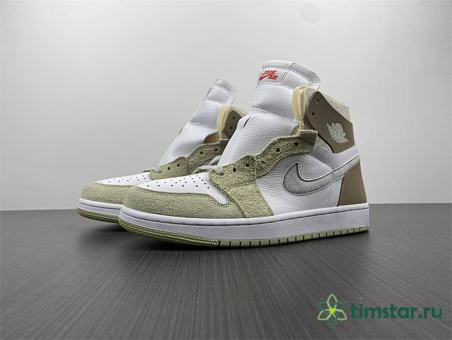 Air Jordan 1 High Zoom Air CMFT Olive Aura (W) CT0979-102 - 1