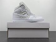 Air Jordan 1 Mid Quilted White (W) DB6078-100 - 4