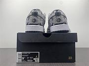 Air Jordan 1 Low White Black Gray 553558-040 - 4