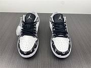 Air Jordan 1 Low White Black Gray 553558-040 - 2