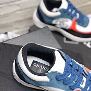 Channe1 Low Top Trainer CC White Navy (W) - 4