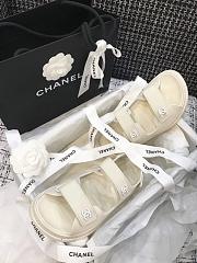 Channe1 Sandal White 002 - 4