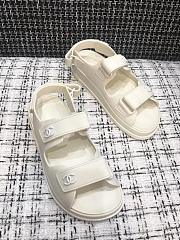 Channe1 Sandal White 002 - 6