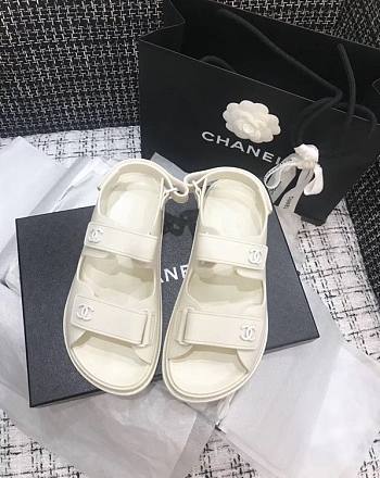 Channe1 Sandal White 002