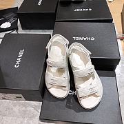 Channe1 Sandals White - 1