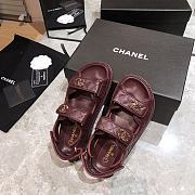 Channe1 Sandal Red 003 - 4