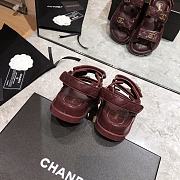 Channe1 Sandal Red 003 - 6