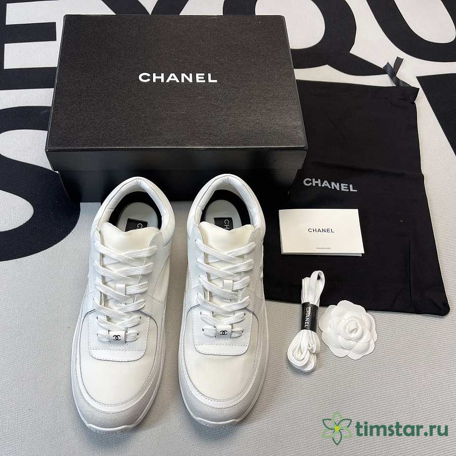 Channe1 Low Top Trainer White - Timstar