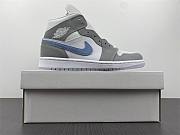 Air Jordan 1 Mid Wolf Grey Aluminum (W) BQ6472-105 - 5