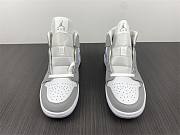 Air Jordan 1 Mid Wolf Grey Aluminum (W) BQ6472-105 - 2