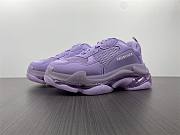 Blncig Triple S Sneaker 'Clear Sole - Light Lilac' 544351 W2GA1 5890 - 1