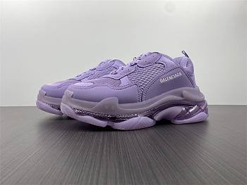 Blncig Triple S Sneaker 'Clear Sole - Light Lilac' 544351 W2GA1 5890