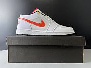 Air Jordan 1 Low White Multi-Color CW7009-100 - 2