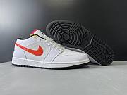 Air Jordan 1 Low White Multi-Color CW7009-100 - 3