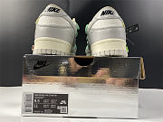 Off-White x Nike Dunk Low White Gray Green DM1602-114 - 3