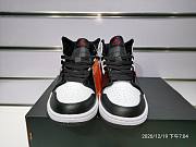 Air Jordan 1 Mid Black Chile Red White 554724-075 - 3