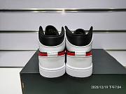 Air Jordan 1 Mid Black Chile Red White 554724-075 - 4