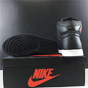 Air Jordan 1 Retro High Black Satin Gym Red 555088-060 - 4