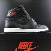 Air Jordan 1 Retro High Black Satin Gym Red 555088-060 - 3