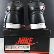 Air Jordan 1 Retro High Black Satin Gym Red 555088-060 - 2