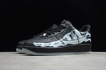 Nike Air Force 1 Low Black Skeleton Halloween (2019) BQ7541 001