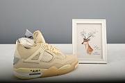 Jordan 4 Retro Off-White Sail  CV9388-100 - 3