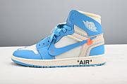 Jordan 1 Retro High Off-White University Blue  AQ0818-148 - 3