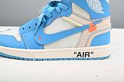 Jordan 1 Retro High Off-White University Blue  AQ0818-148 - 4